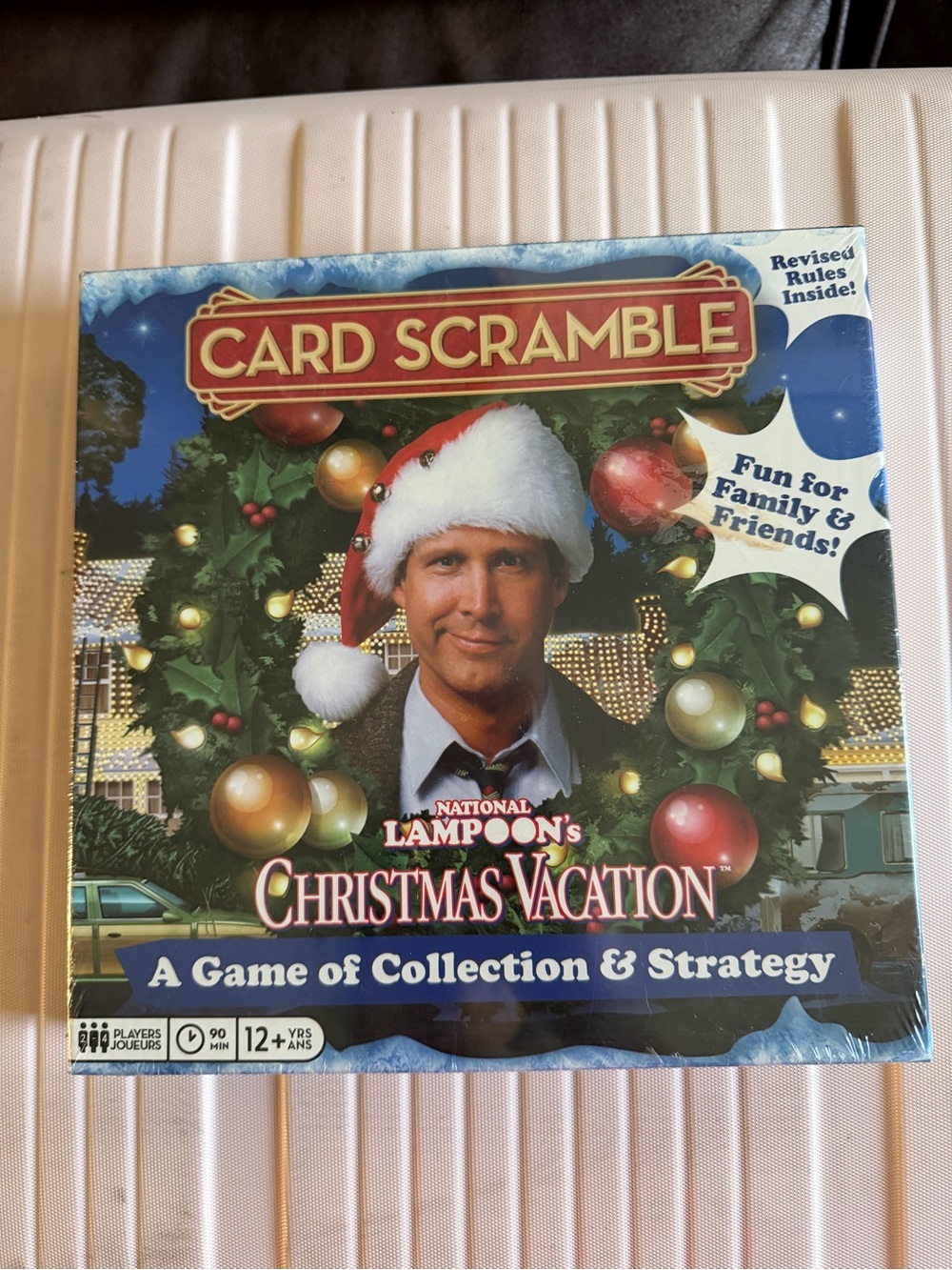 National Lampoon's Christmas Vacation Card Scramble Game – Blue/Red/Green